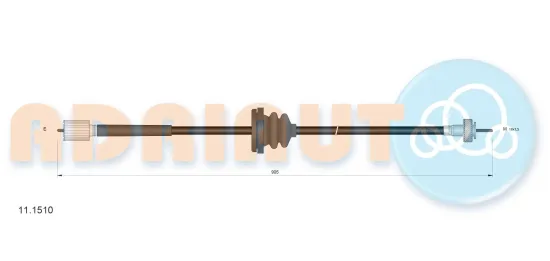 Tachowelle ADRIAUTO 11.1510 Bild Tachowelle ADRIAUTO 11.1510