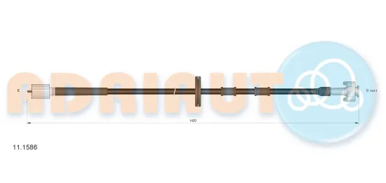 Tachowelle ADRIAUTO 11.1586 Bild Tachowelle ADRIAUTO 11.1586
