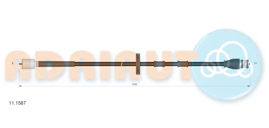 Tachowelle ADRIAUTO 11.1587 Bild Tachowelle ADRIAUTO 11.1587