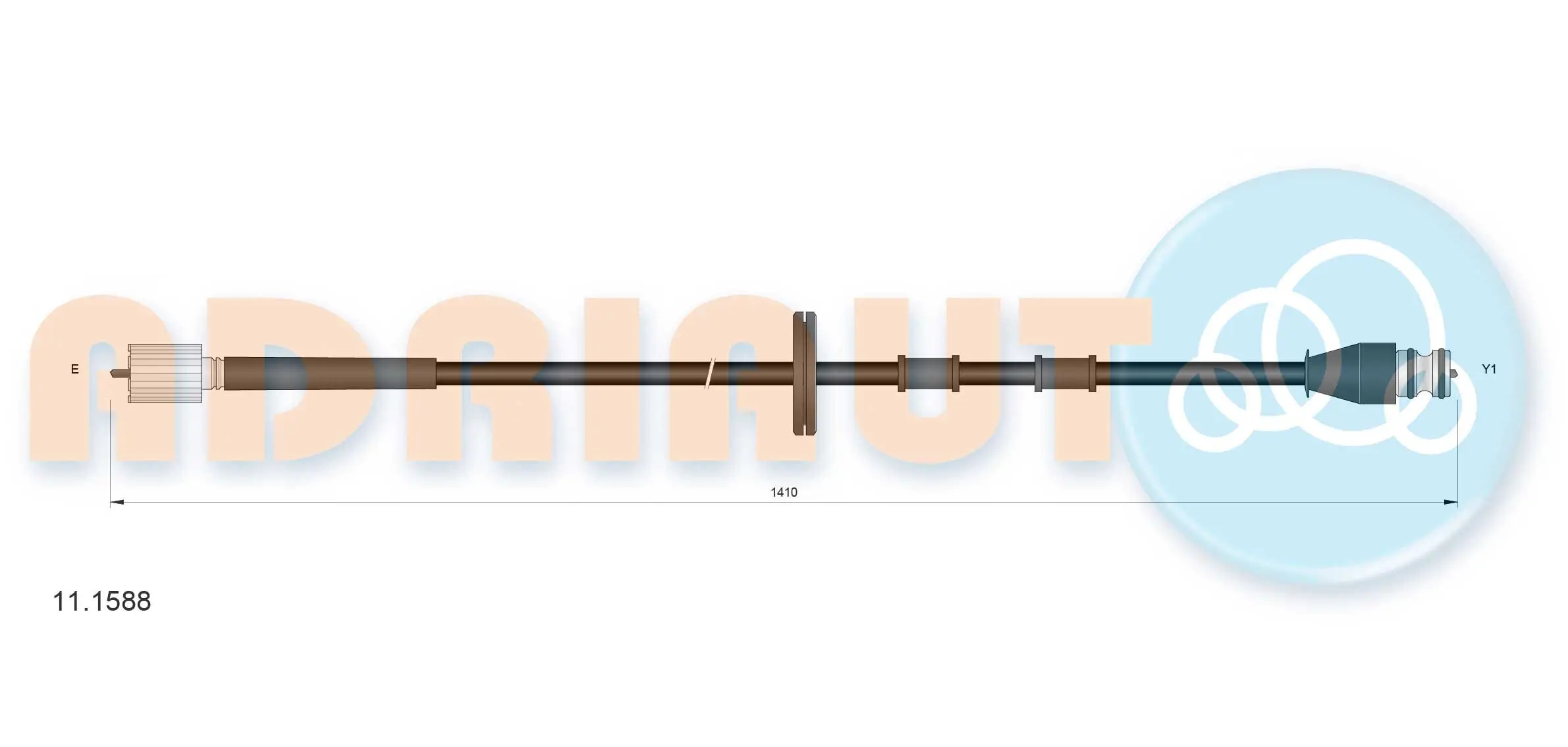 Tachowelle ADRIAUTO 11.1588