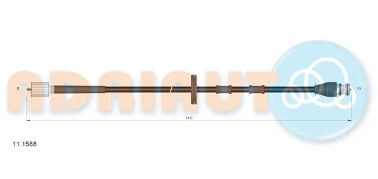 Tachowelle ADRIAUTO 11.1588 Bild Tachowelle ADRIAUTO 11.1588
