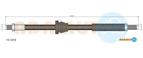 Bremsschlauch ADRIAUTO 13.1215