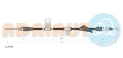 Seilzug, Feststellbremse hinten links ADRIAUTO 23.0246