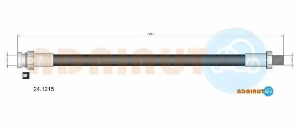 Bremsschlauch ADRIAUTO 24.1215 Bild Bremsschlauch ADRIAUTO 24.1215