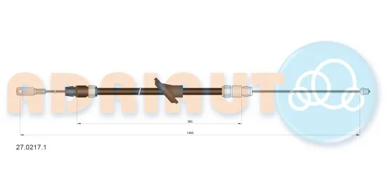 Seilzug, Feststellbremse ADRIAUTO 27.0217.1 Bild Seilzug, Feststellbremse ADRIAUTO 27.0217.1