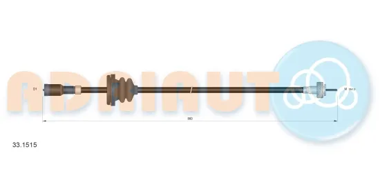 Tachowelle ADRIAUTO 33.1515 Bild Tachowelle ADRIAUTO 33.1515