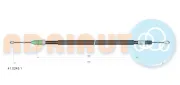 Seilzug, Feststellbremse hinten links ADRIAUTO 41.0245.1