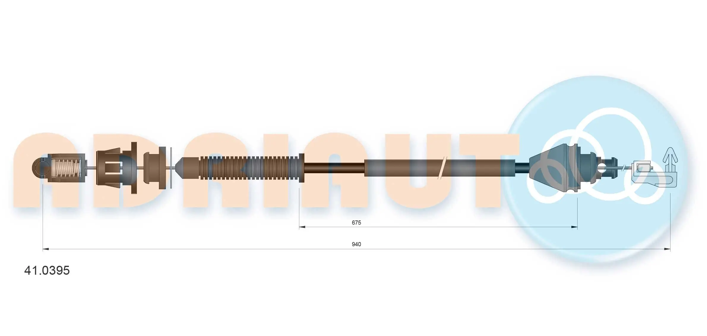 Gaszug ADRIAUTO 41.0395