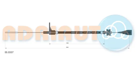 Gaszug ADRIAUTO 55.0337 Bild Gaszug ADRIAUTO 55.0337