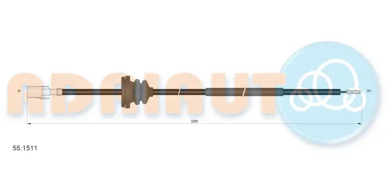 Tachowelle ADRIAUTO 55.1511 Bild Tachowelle ADRIAUTO 55.1511