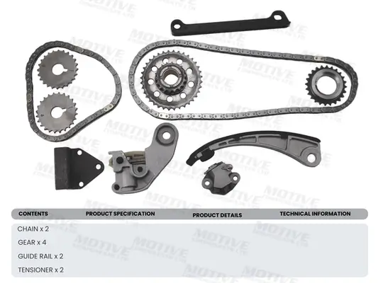 Steuerkettensatz MOTIVE TCK212 Bild Steuerkettensatz MOTIVE TCK212