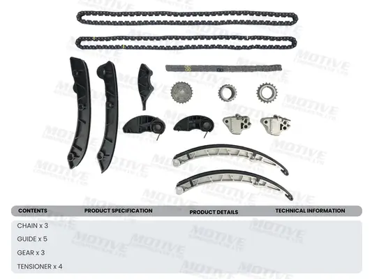 Steuerkettensatz oben MOTIVE TCK249 Bild Steuerkettensatz oben MOTIVE TCK249