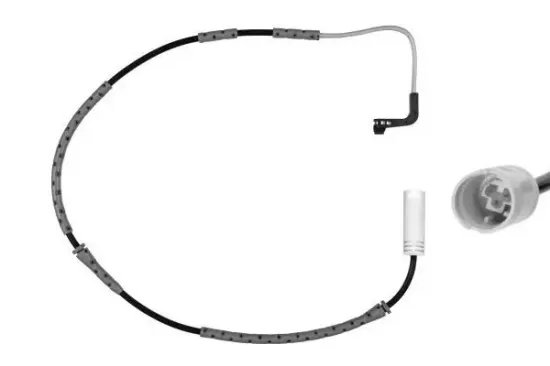 Warnkontakt, Bremsbelagverschleiß Vorderachse links GOOM BS-0012 Bild Warnkontakt, Bremsbelagverschleiß Vorderachse links GOOM BS-0012