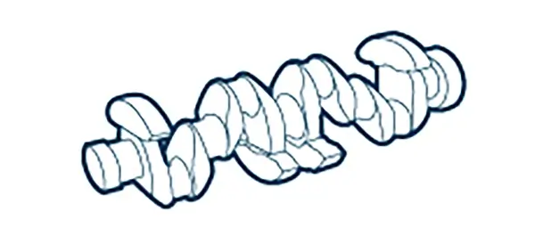 Kurbelwelle OE Germany 01 0300 651000