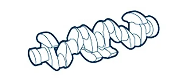 Kurbelwelle OE Germany 07 0300 814004