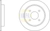 Bremsscheibe Hinterachse NAPA NBD5278 Bild Bremsscheibe Hinterachse NAPA NBD5278