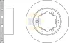Bremsscheibe Hinterachse NAPA NBD5306 Bild Bremsscheibe Hinterachse NAPA NBD5306