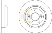 Bremsscheibe Hinterachse NAPA NBD5584