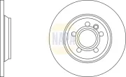 Bremsscheibe Hinterachse NAPA NBD5884
