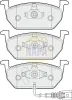 Bremsbelagsatz, Scheibenbremse Vorderachse NAPA NBP1021