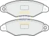 Bremsbelagsatz, Scheibenbremse NAPA NBP1023