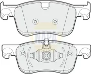 Bremsbelagsatz, Scheibenbremse Vorderachse NAPA NBP1025