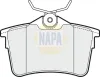 Bremsbelagsatz, Scheibenbremse Hinterachse NAPA NBP1026
