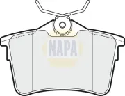 Bremsbelagsatz, Scheibenbremse Hinterachse NAPA NBP1026