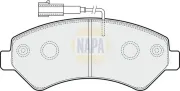 Bremsbelagsatz, Scheibenbremse Vorderachse NAPA NBP1028