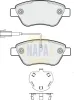 Bremsbelagsatz, Scheibenbremse Vorderachse NAPA NBP1030