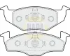 Bremsbelagsatz, Scheibenbremse Vorderachse NAPA NBP1050