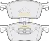 Bremsbelagsatz, Scheibenbremse Vorderachse NAPA NBP1052