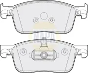 Bremsbelagsatz, Scheibenbremse Vorderachse NAPA NBP1052