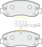 Bremsbelagsatz, Scheibenbremse Vorderachse NAPA NBP1068