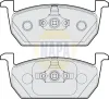 Bremsbelagsatz, Scheibenbremse Vorderachse NAPA NBP1072