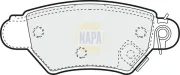 Bremsbelagsatz, Scheibenbremse NAPA NBP1082