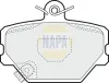 Bremsbelagsatz, Scheibenbremse Vorderachse NAPA NBP1083