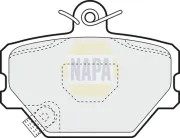 Bremsbelagsatz, Scheibenbremse Vorderachse NAPA NBP1083