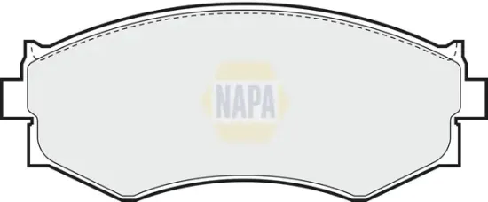 Bremsbelagsatz, Scheibenbremse Vorderachse NAPA NBP1084 Bild Bremsbelagsatz, Scheibenbremse Vorderachse NAPA NBP1084