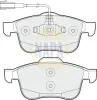 Bremsbelagsatz, Scheibenbremse Vorderachse NAPA NBP1089