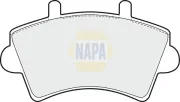 Bremsbelagsatz, Scheibenbremse Vorderachse NAPA NBP1093