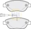 Bremsbelagsatz, Scheibenbremse Vorderachse NAPA NBP1099