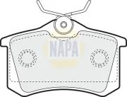 Bremsbelagsatz, Scheibenbremse Hinterachse NAPA NBP1100