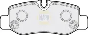 Bremsbelagsatz, Scheibenbremse Hinterachse NAPA NBP1110