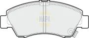 Bremsbelagsatz, Scheibenbremse Vorderachse NAPA NBP1121