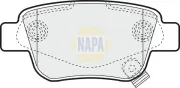 Bremsbelagsatz, Scheibenbremse Hinterachse NAPA NBP1126