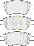 Bremsbelagsatz, Scheibenbremse Vorderachse NAPA NBP1132
