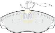 Bremsbelagsatz, Scheibenbremse Vorderachse NAPA NBP1142