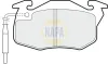 Bremsbelagsatz, Scheibenbremse Vorderachse NAPA NBP1149