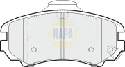 Bremsbelagsatz, Scheibenbremse Vorderachse NAPA NBP1173